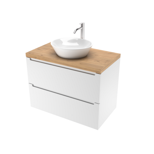 картинка Столешница пластик HPL 38 Туя, 1 вырез, 995х458 мм от магазина Сантехстрой