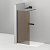 картинка Душевая перегородка Cezares Liberta 120x195 L-1-120-BR-NERO от магазина Сантехстрой