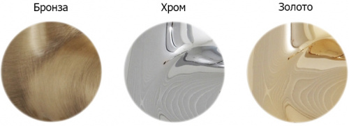 фото смеситель для ванны cezares margot margot-vm-01-bi золото 24 карата/белый