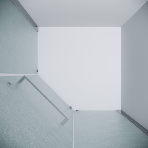 картинка Душ.ограждение 302.K33.03.9090.10.02 Pragma (90*90*195) трапеция,распашная,хром,стекло шиншилла,1ме от магазина Сантехстрой