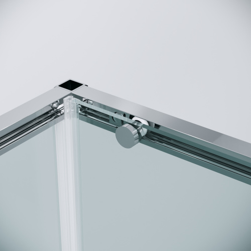 картинка Душевое ограждение Grossman Galaxy 100.K33.01.120.10.00-200.K33.01.90.10.00 (120х90х195) раздвижная,хром,стекло прозрачное,2 места от магазина Сантехстрой