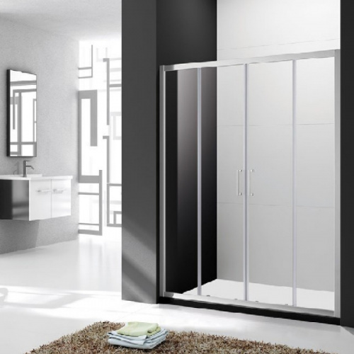 картинка Душевая стенка Cezares MOLVENO-FIX-30-C-Cr-IV профиль Хром стекло прозрачное от магазина Сантехстрой