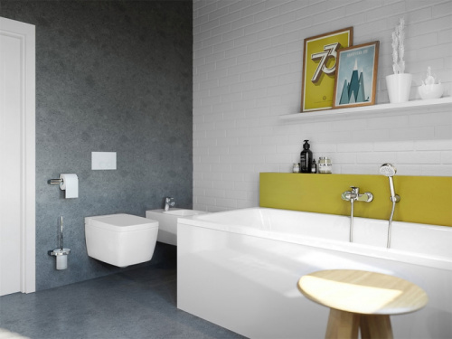 фото смеситель для ванны kludi 376810565 хром