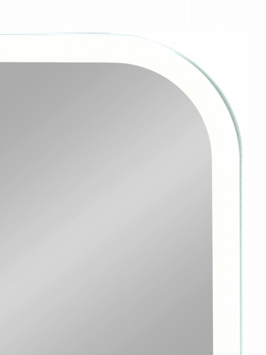 картинка Зеркало Reflection Blink с LED подсветкой и сенсорным выключателем 600*600мм от магазина Сантехстрой