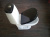 картинка Sanita Luxe Best Унитаз-компакт с быстросъемным сидением микролифт и черной крышкой от магазина Сантехстрой