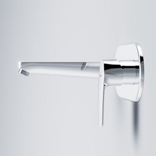 картинка F90A72200 Gem, смеситель д/умывальника, монтируемый в стену, хром, шт. от магазина Сантехстрой