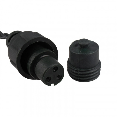 картинка Гирлянда Кластер LED 3 м,  темно-зеленый ПВХ IP20, 288 диодов,  цвет теплый белый от магазина Сантехстрой