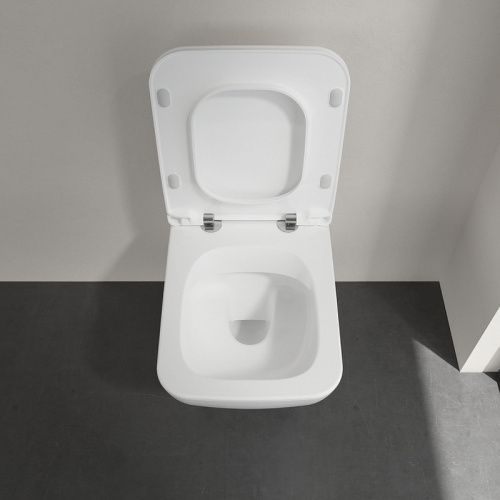 картинка Унитаз Villeroy&Boch Venticello 4611RL01 подвесной с сиденьем Микролифт от магазина Сантехстрой