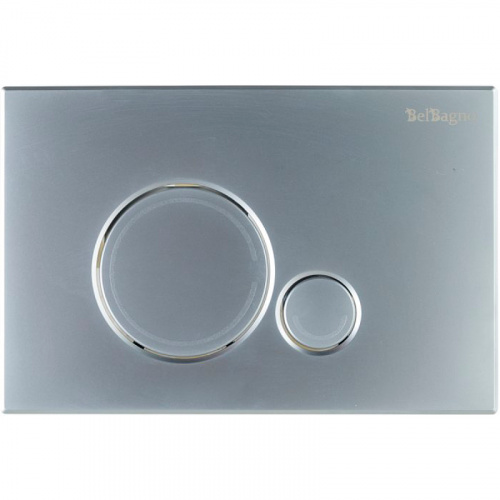 картинка Клавиша смыва BelBagno Sfera BB016-SR-CHROME.M Хром матовый от магазина Сантехстрой