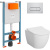 картинка Комплект подвесной унитаз + система инсталляции VitrA Mia Round 9873B003-7201 от магазина Сантехстрой