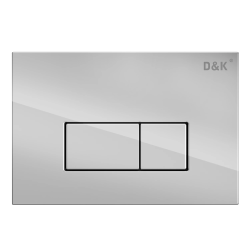 картинка Клавиша смыва D&K Rhein (арт.инсталл DI8050127), хром (DB1499001) от магазина Сантехстрой
