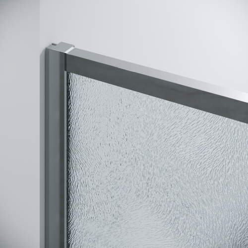 картинка Душевое ограждение Grossman Galaxy 100.K33.01.120.10.02-200.K33.01.80.10.02 (120х80х195) раздвижная(левая),хром,стекло шиншилла,2 места от магазина Сантехстрой