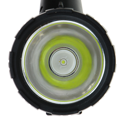 картинка ЕРМАК Фонарь прожектор, SS-5805, 1 LED, 1 СОВ, 3 Вт, 17х11см, 4 режима, 1000мАч, USB, пластик от магазина Сантехстрой