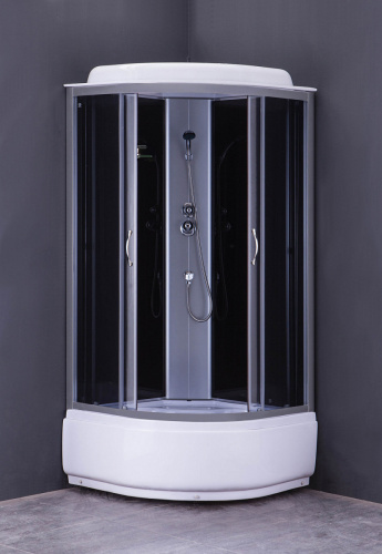 картинка Душевая кабина Loranto CS-6690 G, 90х90х215, поддон 40 см от магазина Сантехстрой