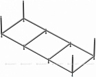 Монтажный набор для ванны Roca Madeira 180x80 724F177000