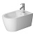 картинка Duravit Me by Starck Биде подвесное 570х370 мм,  с 1 отв. под смеситель, с креплением, цвет белый (СПЕЦЦЕНА) от магазина Сантехстрой
