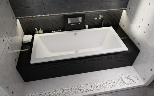 картинка Акриловая ванна Riho Lusso 160x70 B013001005 (BA5700500000000) без гидромассажа от магазина Сантехстрой
