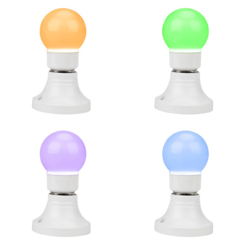 картинка Лампа шар e27 9 LED Ø50мм RGB от магазина Сантехстрой