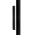 картинка Душевая дверь Vincea Slim Soft 150 VDS-1SS150CLB профиль Черный стекло прозрачное от магазина Сантехстрой