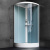картинка W88C-401-090WT X-Joy кабина душевая 90x90, 1/4 круга, профиль белый, стекло прозрачное магазин Сантехстрой являющийся официальным дистрибьютором в России картинка W88C-401-090WT X-Joy кабина душевая 90x90, 1/4 круга, профиль белый, стекло прозрачное от магазина Сантехстрой
