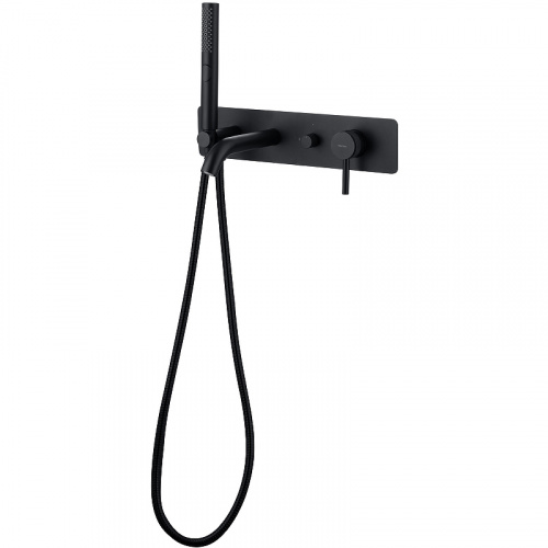 фото смеситель для ванны allen brau 5.31006-31 черный