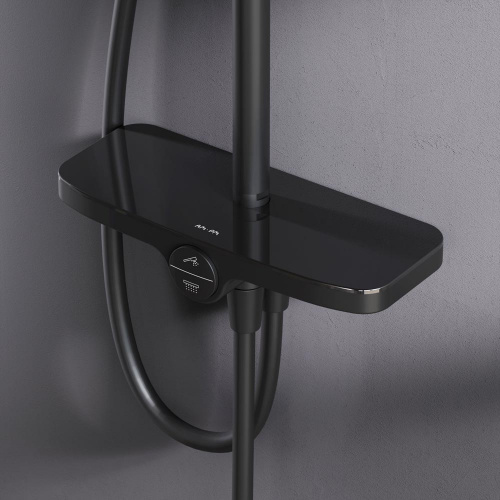 картинка F0780222 Like, душ.система: верхн.душ 220мм, ручной душ 120 мм, 3 функции, душ.штанга 1030-1460 мм, от магазина Сантехстрой