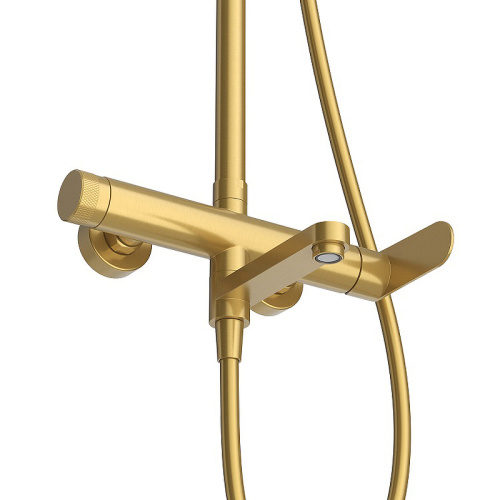 картинка Душевая система Cezares Stylus STYLUS-CVD-BORO Брашированное золото от магазина Сантехстрой