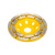 картинка Чашка алмазная шлифовальная,  двухрядная,  115х22,2мм KRANZ от магазина Сантехстрой