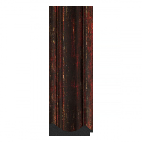 картинка Зеркало в багетной раме - темный прованс 99 mm EVOFORM BY 7368 от магазина Сантехстрой