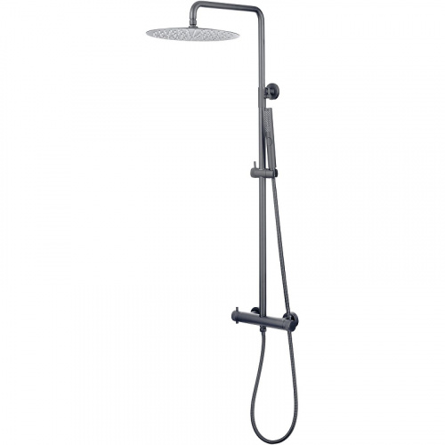 картинка Душевая система Allen Brau Fantasy 5.11001-MG с термостатом Графит брашированный от магазина Сантехстрой