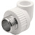 картинка Угольник THERMOLIGHT комбинированный PP-R НР 20х3/4quot; белый (20/140) от магазина Сантехстрой