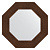 картинка Зеркало Evoform Octagon BY 3805 57x57 бронзовая лава от магазина Сантехстрой