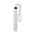 картинка Удлинитель STANDARD 5 гнезд,  1,5м,  3х1,0мм²,  с/з,  с выключателем,  2 USB,  белый REXANT от магазина Сантехстрой