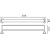картинка Полотенцедержатель Art&Max Ovale AM-4048B двойной хром от магазина Сантехстрой