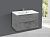 картинка Тумба под раковину Mia 800 подвесная, 2 выкатных ящика soft close, Beton от магазина Сантехстрой