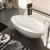картинка V307BL  CAREZZA | Ванна св/ст 170x80xx52h со сливом SOLID SURFACE бл.белый TREESSE от магазина Сантехстрой
