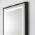 картинка Зеркало BelBagno Kraft 50 SPC-KRAFT-500-800-LED-TCH-WARM-NERO с подсветкой Черное с сенсорным выключателем и подогревом от магазина Сантехстрой