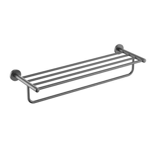 картинка Полка для полотенец Timo Saona черное золото (13058/18) от магазина Сантехстрой