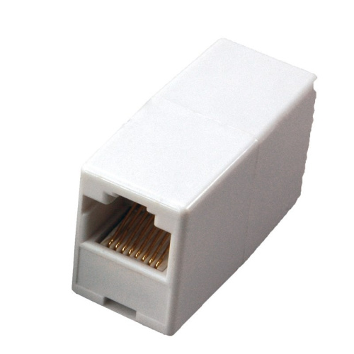 картинка Адаптер проходной UTP RJ-45(8P-8C),  CAT 5e,  50 шт.  REXANT от магазина Сантехстрой