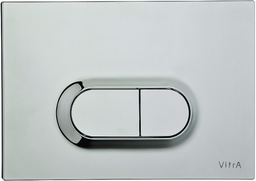 картинка Комплект унитаза с инсталляцией Vitra S50 9003B003-7201 с сиденьем Микролифт и кнопкой смыва Хром от магазина Сантехстрой