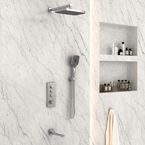 картинка Душевая система Vincea VSFW-433T1CH с термостатом Хром от магазина Сантехстрой