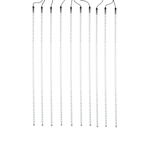 картинка Гирлянда Тающие сосульки 24 В,  комплект 10 шт.  х 100 см,  шаг 100 см,  960 LED,  белый,  соединяются,  NEON-NIGHT от магазина Сантехстрой