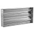 картинка Клапан расхода Shuft D 600*300 (комплект 2шт. 300*300) от магазина Сантехстрой