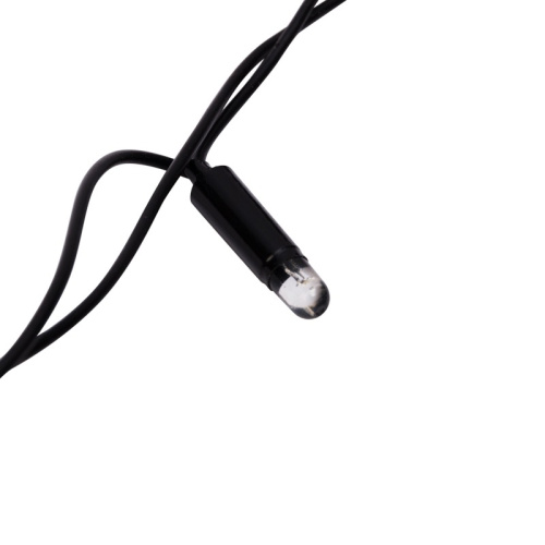 картинка Гирлянда Светодиодный Дождь 2х6м,  постоянное свечение,  черный провод,  230 В,  диоды БЕЛЫЕ от магазина Сантехстрой