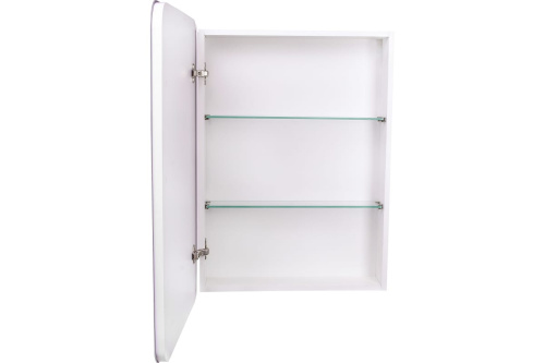 картинка Зеркало-шкаф Style Line "каре 50x80 левое" с подсветкой, сенсор на зеркале СС-00002372 от магазина Сантехстрой
