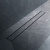 картинка W02SC-U11-070-04BM PrimeFlow Трап для душа линейный универс затвор Tile 70см цвет черн мат от магазина Сантехстрой