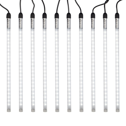 картинка Гирлянда Тающие сосульки 24 В,  комплект 10 шт.  х 30 см,  шаг 100 см,  420 LED,  белый,  соединяются от магазина Сантехстрой