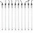 картинка Гирлянда Тающие сосульки 24 В,  комплект 10 шт.  х 30 см,  шаг 100 см,  420 LED,  белый,  соединяются от магазина Сантехстрой