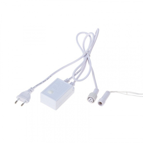 картинка Гирлянда Сеть 2х2х1.5 м,  свечение с динамикой,  прозрачный ПВХ,  136 LED,  230 В,  цвет свечения теплый белый от магазина Сантехстрой