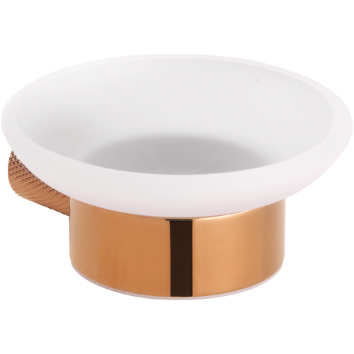 картинка GLACERA Мыльница, полированная медь от магазина Сантехстрой